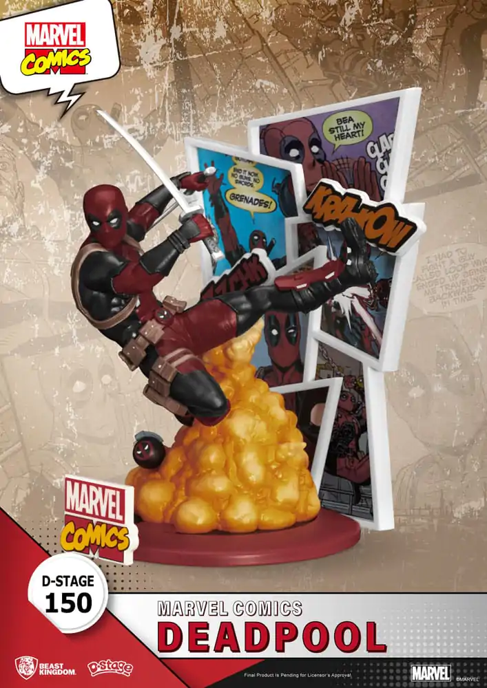 Marvel D-Stage PVC Diorama Deadpool 16 cm product photo
