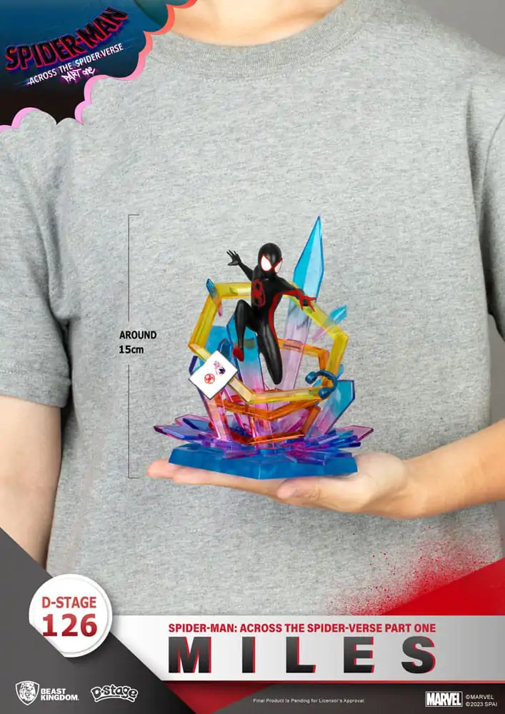 Marvel D-Stage PVC Diorama Spider-Man: Across the Spider-Verse Part One-Miles 15 cm product photo