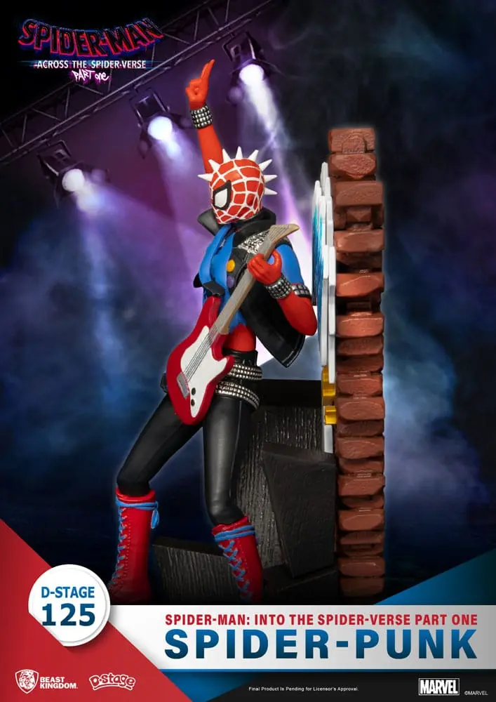 Marvel D-Stage PVC Diorama Spider-Man: Across the Spider-Verse Part One-Spider-Punk 15 cm product photo