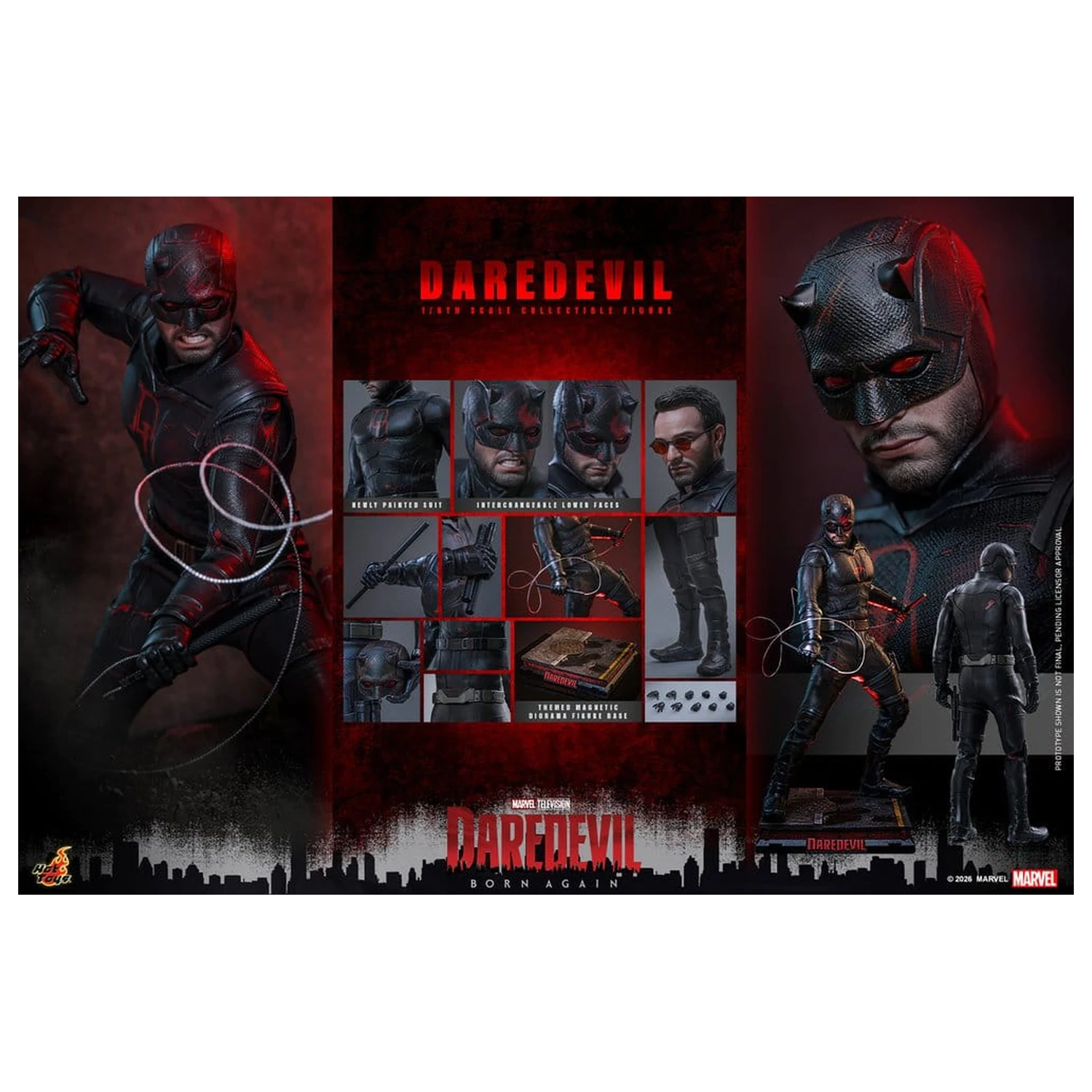 Marvel Daredevil: Born Again Action Figure 1/6 Daredevil 30 cm product photo