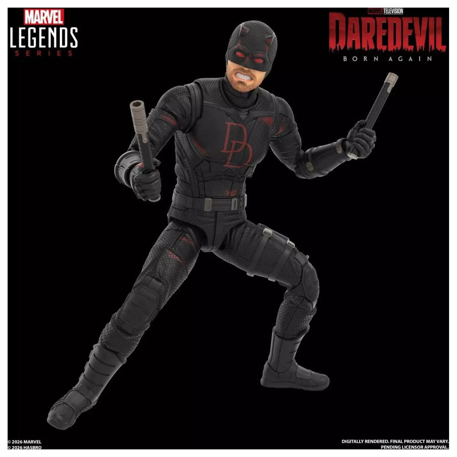 Marvel Daredevil & Jessica Jones Figure Legend Series 15cm product photo