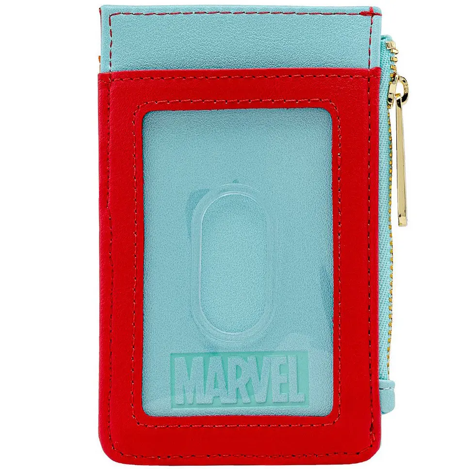 Loungefly Marvel Deadpool 30th Anniversary Unicorn Rainbow cardholder product photo