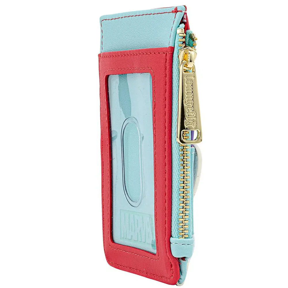 Loungefly Marvel Deadpool 30th Anniversary Unicorn Rainbow cardholder product photo