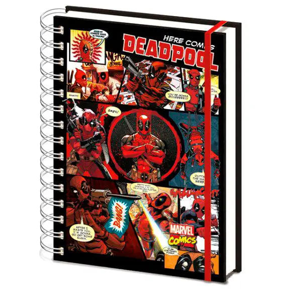 Marvel Deadpool A5 notebook product photo