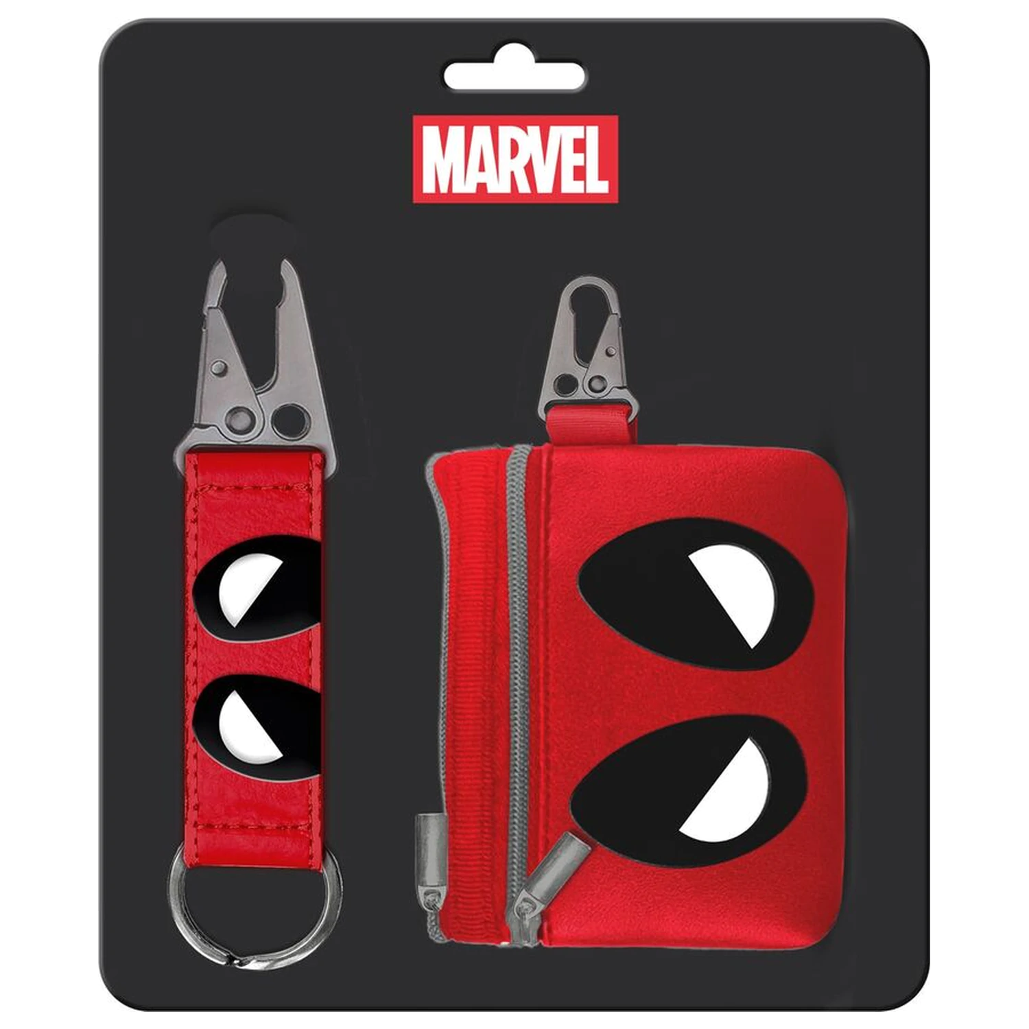 Marvel Deadpool keyring + purse set product photo