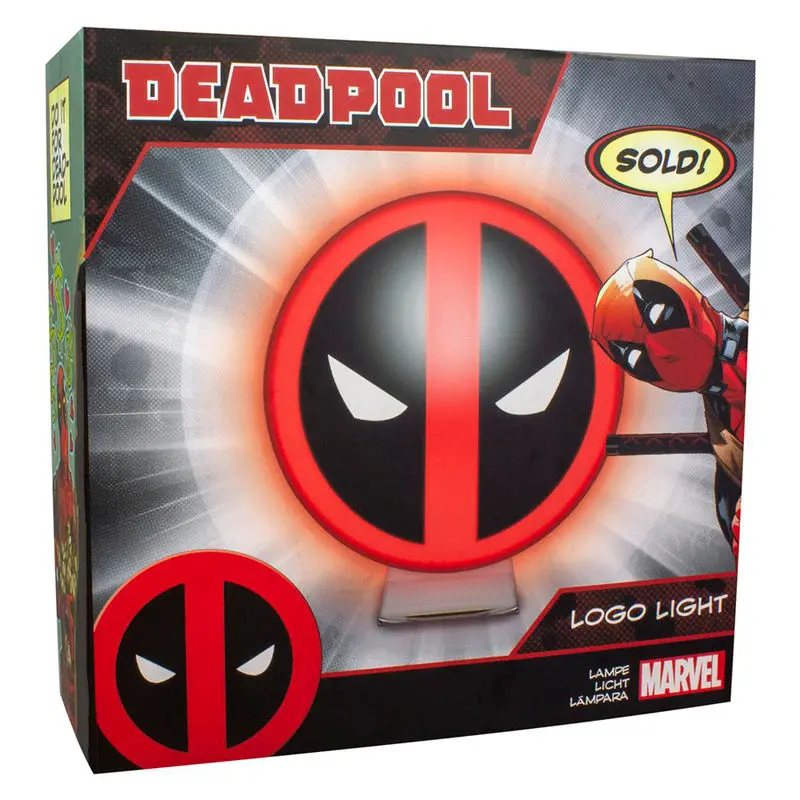 Marvel Deadpool logo light product photo