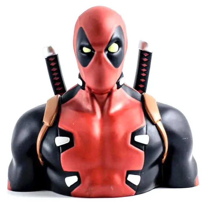 Marvel Deadpool money box bust 20cm product photo