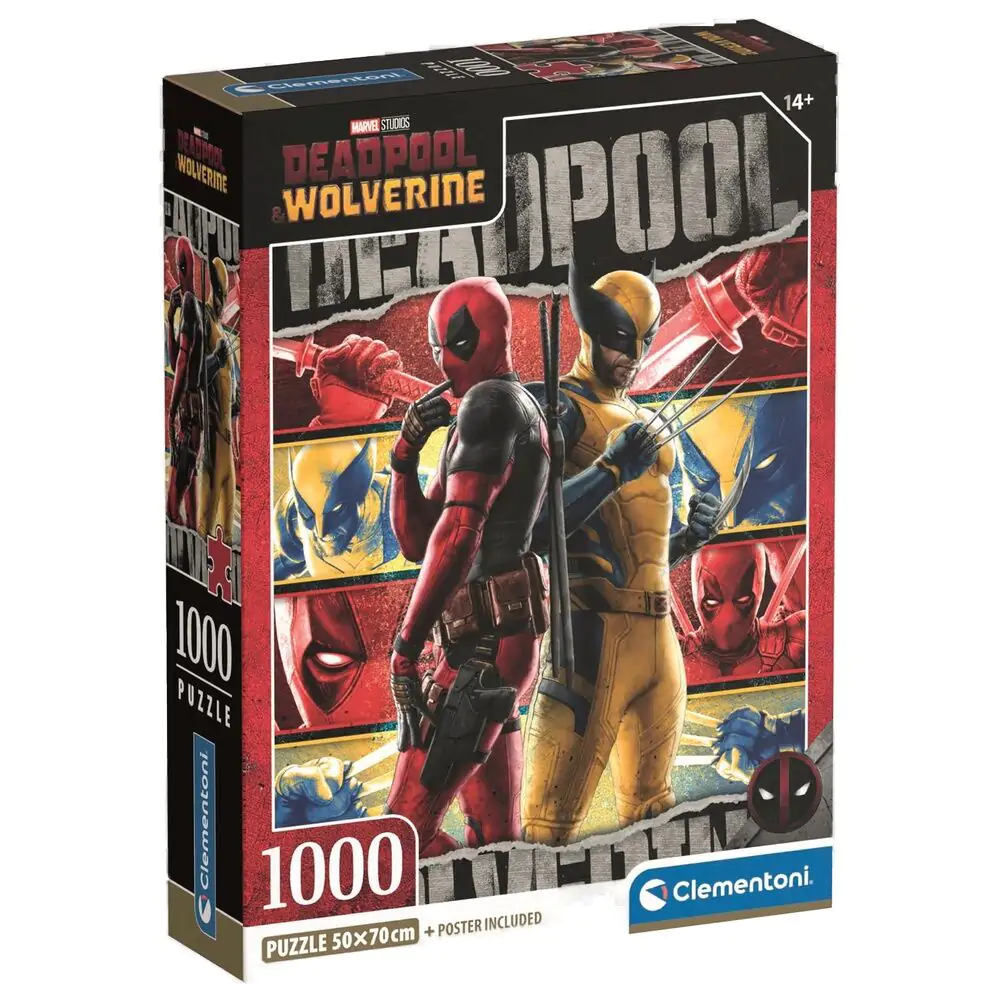 Marvel Deadpool puzzle 1000pcs product photo