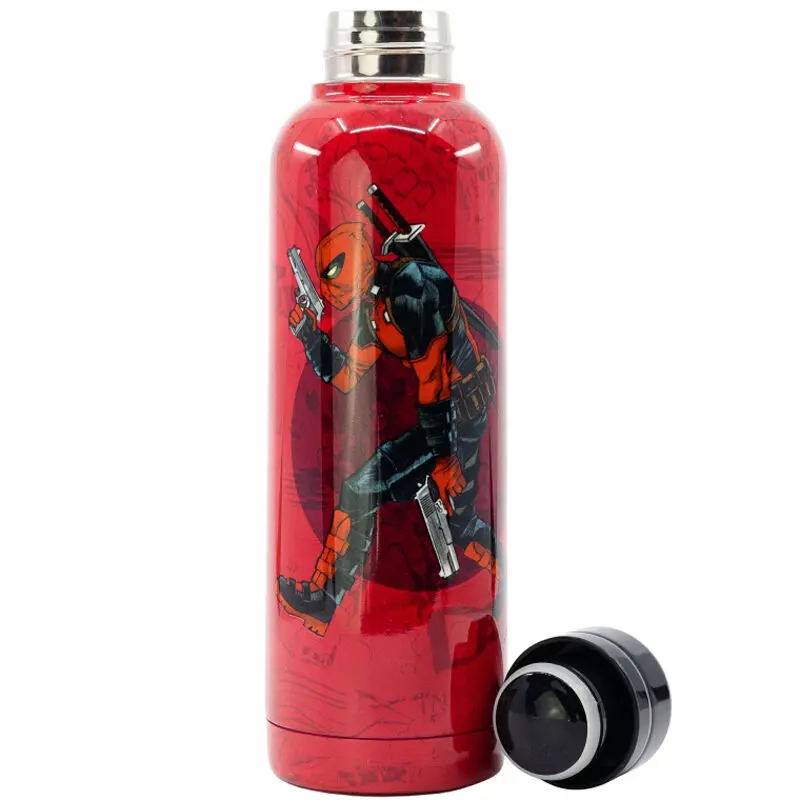 Marvel Deadpool stainless steel bottle 515ml product photo