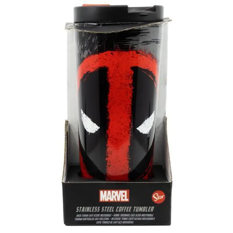 Marvel Deadpool stainless steel tumbler 425ml termékfotó