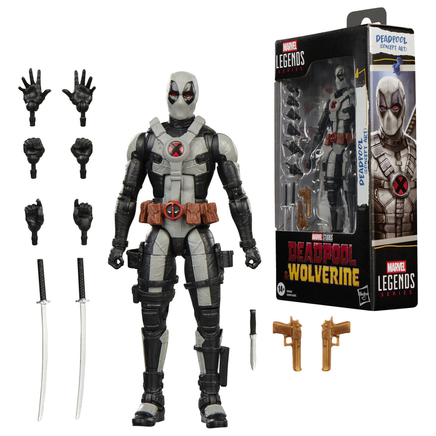 Marvel Deadpool & Wolrerine Deadpool Concept Art Action figure product photo