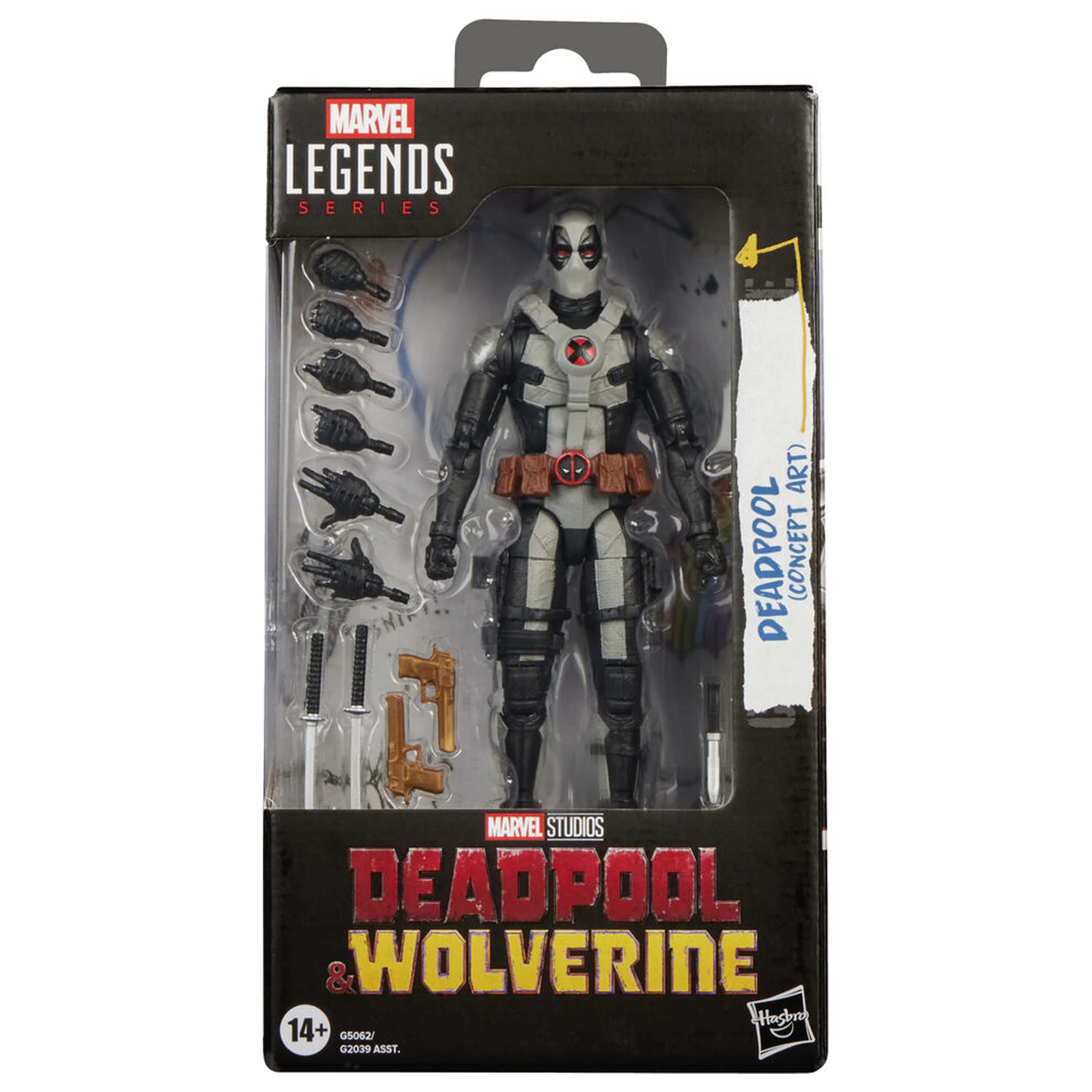 Marvel Deadpool & Wolrerine Deadpool Concept Art Action figure product photo