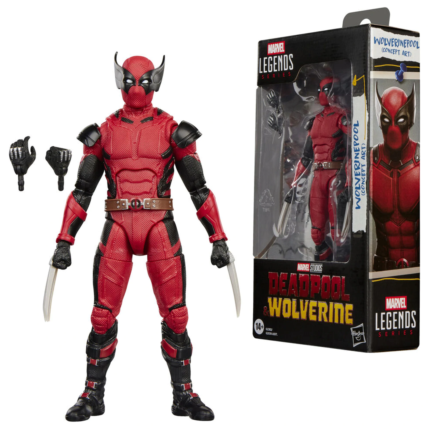 Marvel Deadpool & Wolrerine Wolverinepool Concept Art Action figure product photo