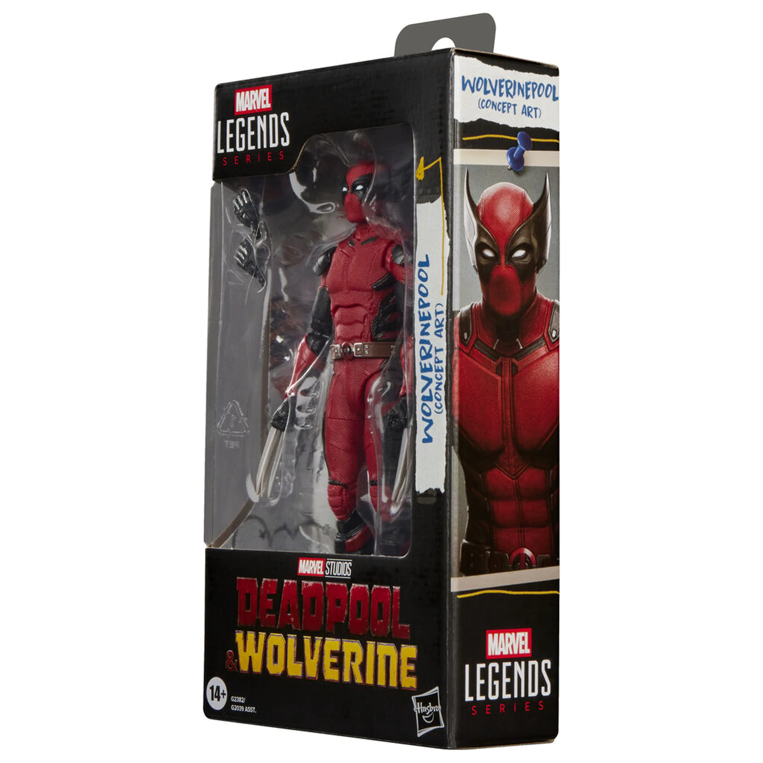 Marvel Deadpool & Wolrerine Wolverinepool Concept Art Action figure product photo