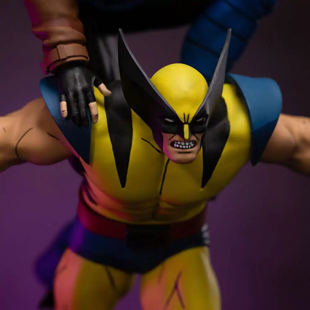 Marvel Deluxe Art Scale Statue 1/10 X-Men´97 Gambit & Wolverine 29 cm termékfotó