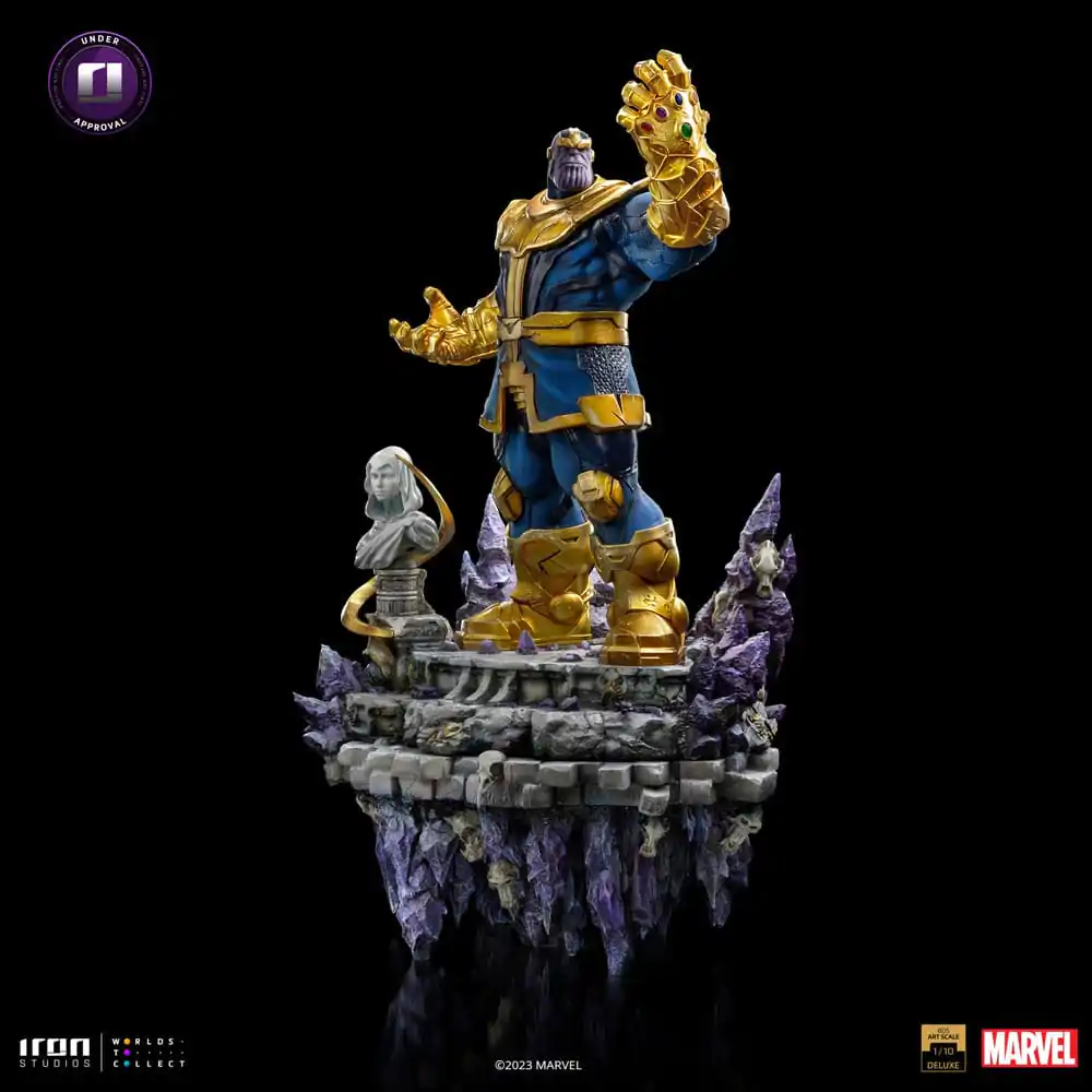 Marvel Deluxe BDS Art Scale Statue 1/10 Thanos Infinity Gaunlet Diorama 42 cm product photo