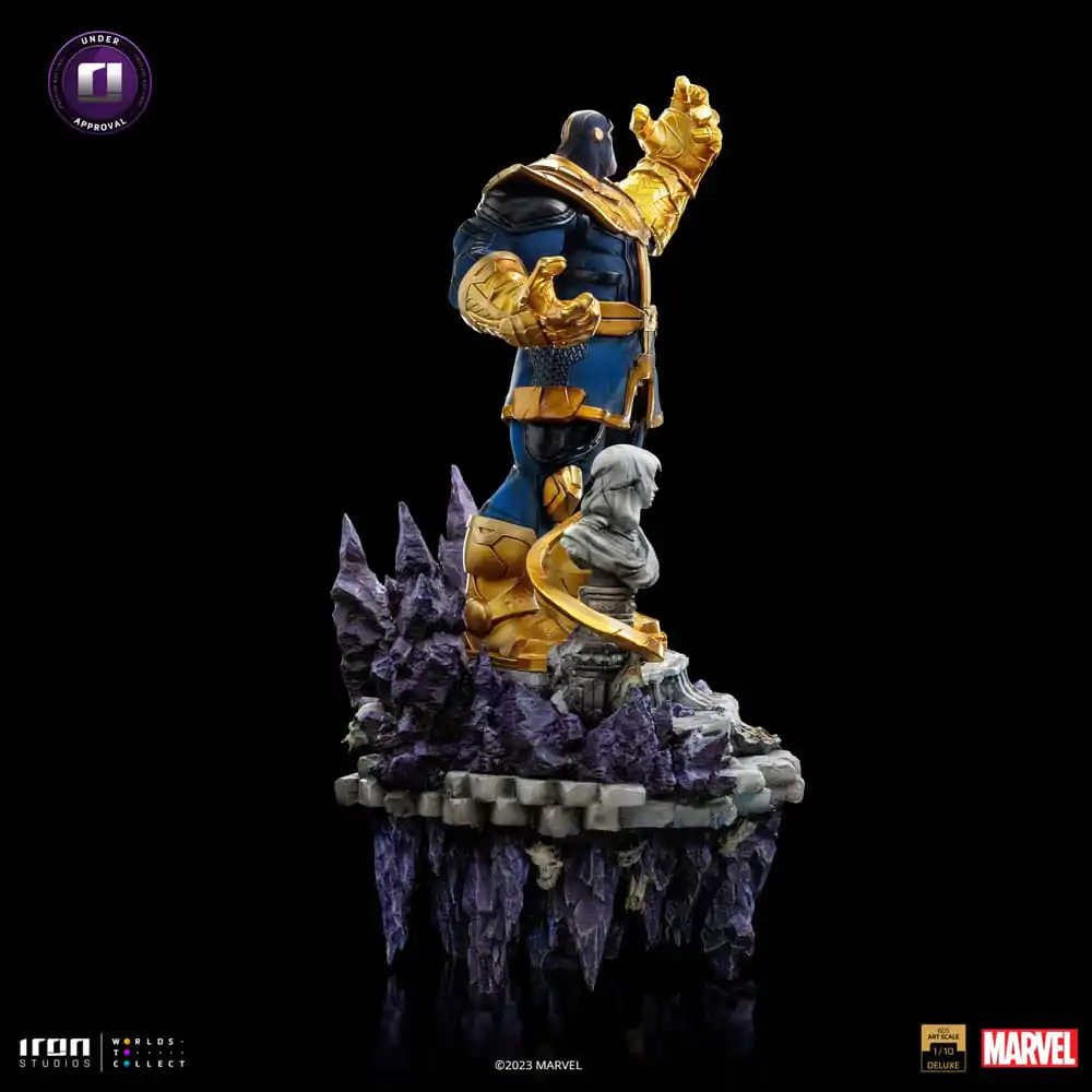 Marvel Deluxe BDS Art Scale Statue 1/10 Thanos Infinity Gaunlet Diorama 42 cm product photo