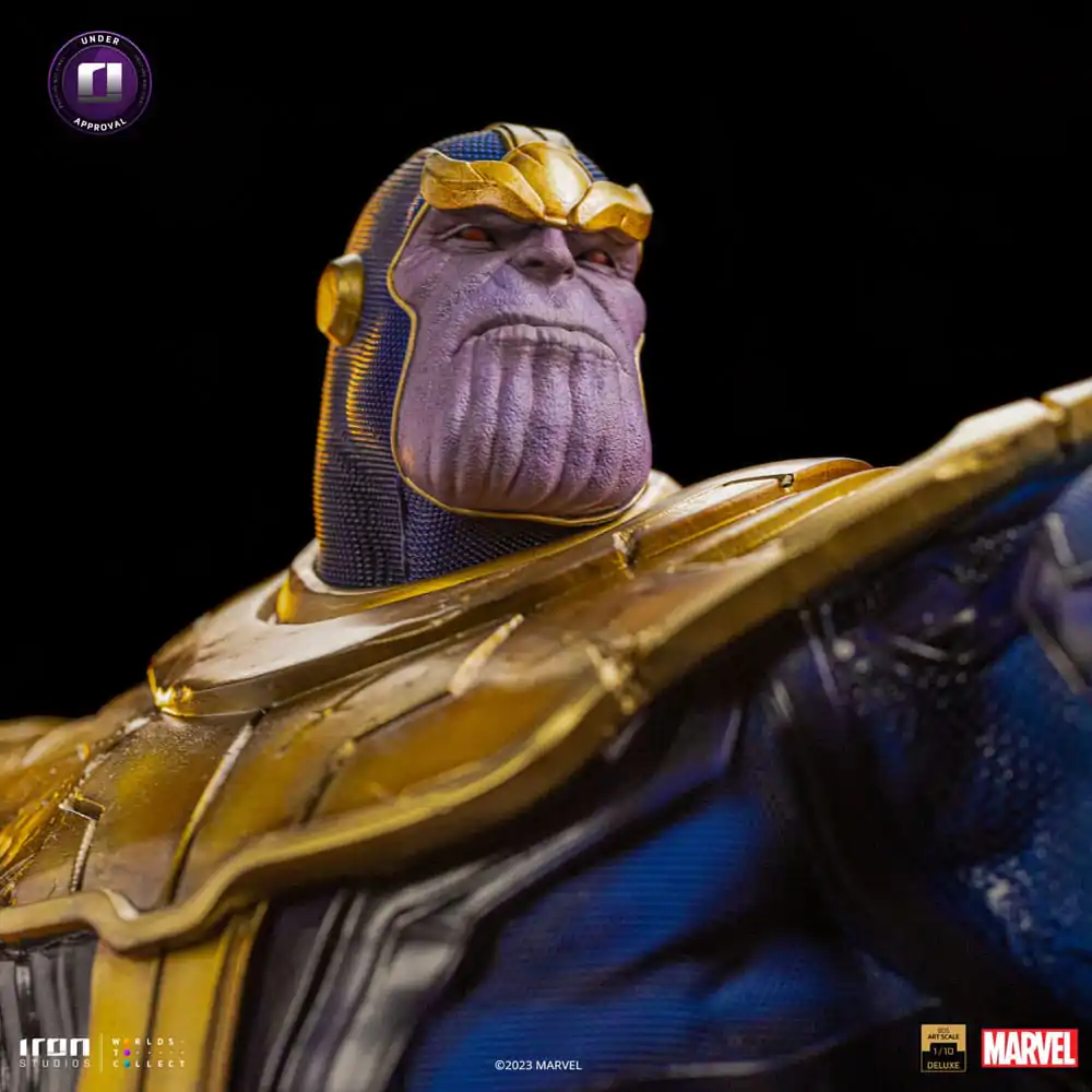 Marvel Deluxe BDS Art Scale Statue 1/10 Thanos Infinity Gaunlet Diorama 42 cm product photo