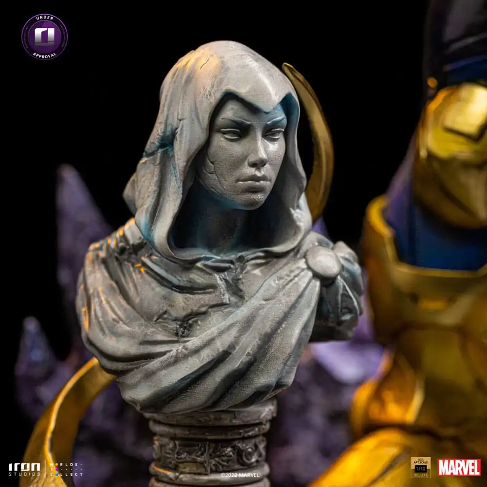 Marvel Deluxe BDS Art Scale Statue 1/10 Thanos Infinity Gaunlet Diorama 42 cm product photo