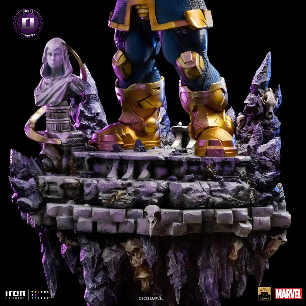 Marvel Deluxe BDS Art Scale Statue 1/10 Thanos Infinity Gaunlet Diorama 42 cm product photo