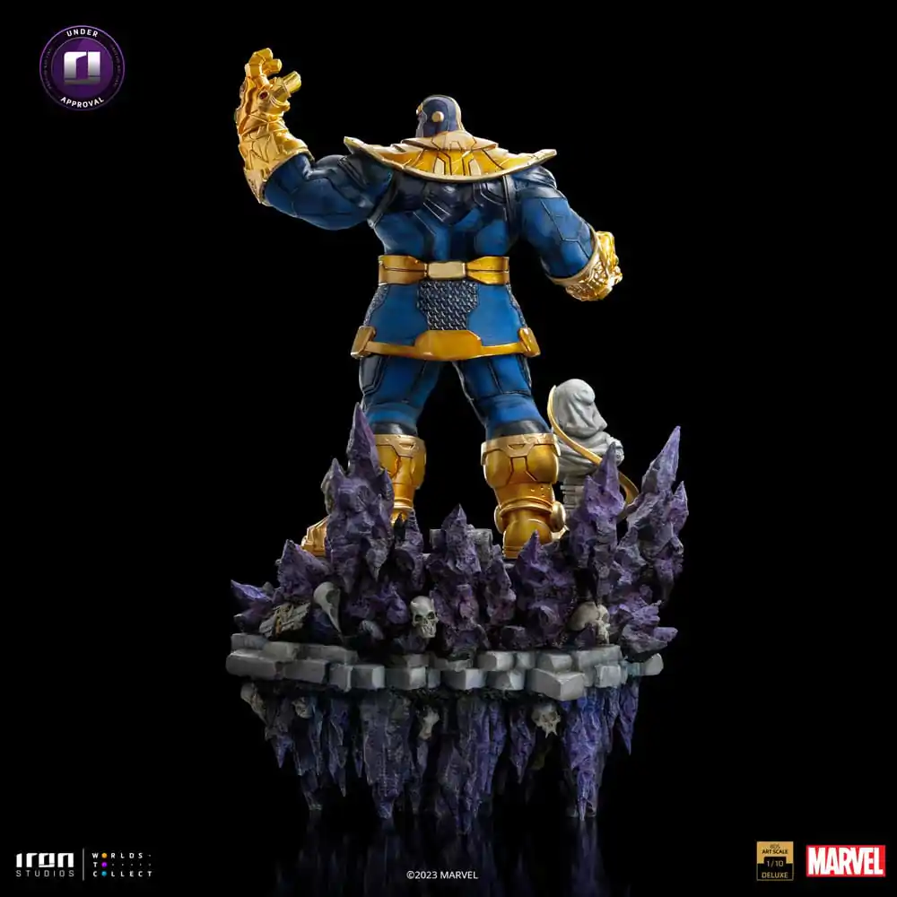 Marvel Deluxe BDS Art Scale Statue 1/10 Thanos Infinity Gaunlet Diorama 42 cm product photo