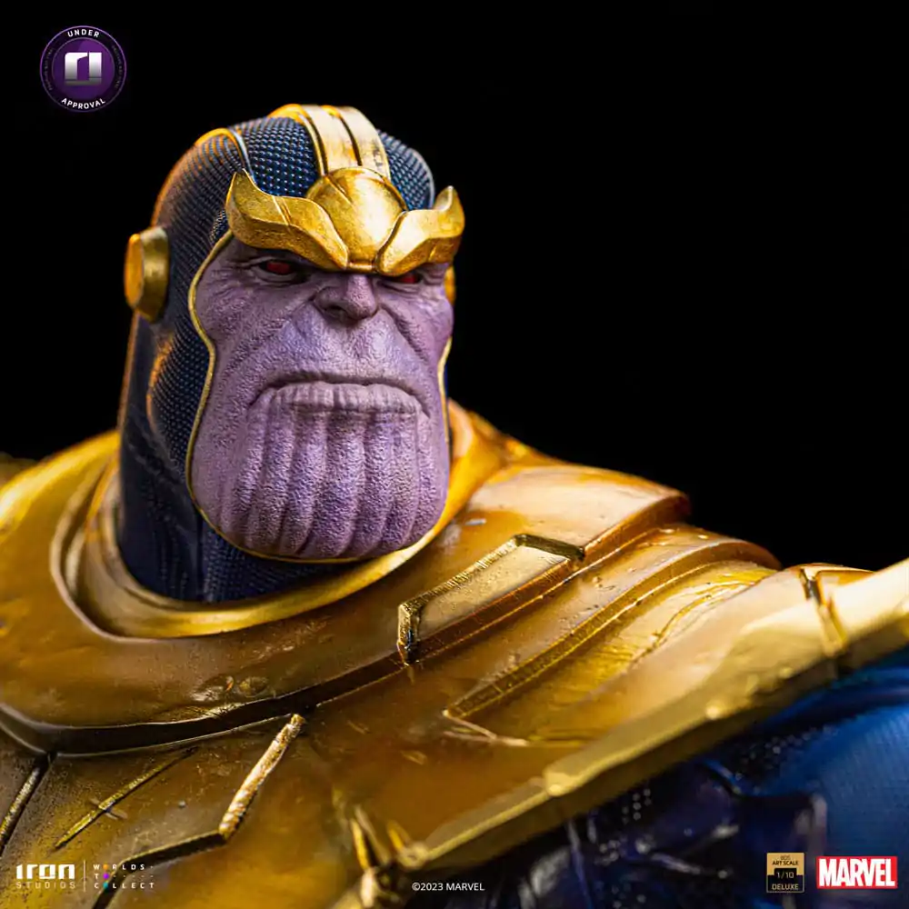 Marvel Deluxe BDS Art Scale Statue 1/10 Thanos Infinity Gaunlet Diorama 42 cm product photo