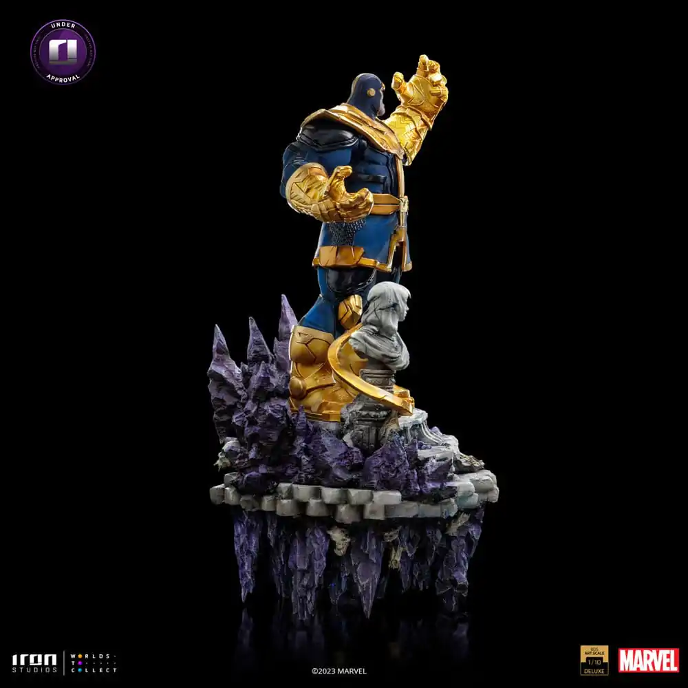 Marvel Deluxe BDS Art Scale Statue 1/10 Thanos Infinity Gaunlet Diorama 42 cm product photo