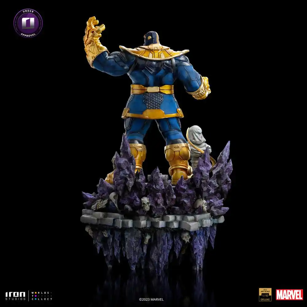 Marvel Deluxe BDS Art Scale Statue 1/10 Thanos Infinity Gaunlet Diorama 42 cm product photo