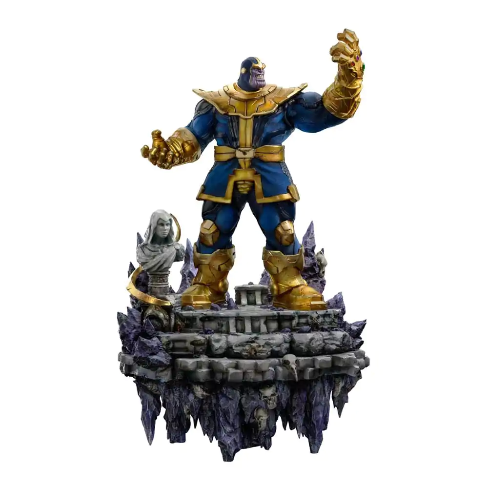 Marvel Deluxe BDS Art Scale Statue 1/10 Thanos Infinity Gaunlet Diorama 42 cm product photo