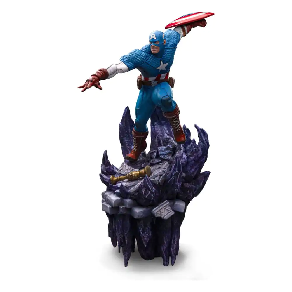 Marvel Deluxe BDS Art Scale Statue 1/10 Captain America 34 cm product photo
