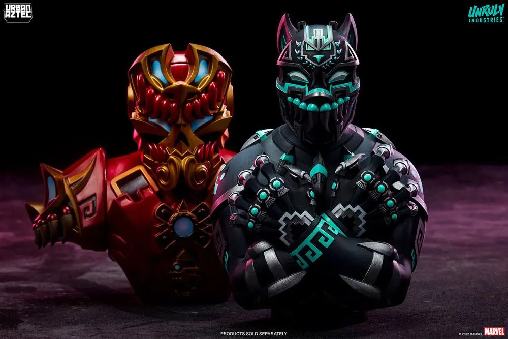 Marvel Designer Collectible Vinyl Bust Black Panther by Jesse Hernandez 19 cm product photo