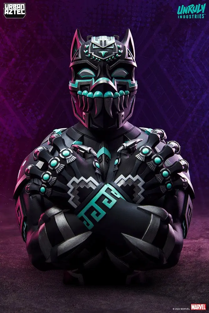 Marvel Designer Collectible Vinyl Bust Black Panther by Jesse Hernandez 19 cm product photo