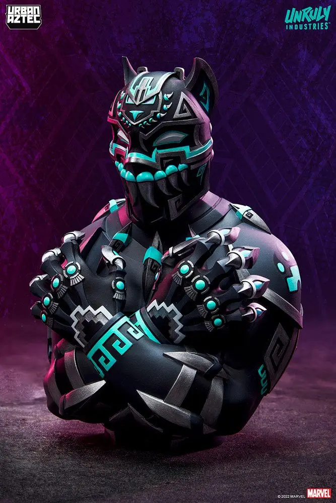 Marvel Designer Collectible Vinyl Bust Black Panther by Jesse Hernandez 19 cm product photo