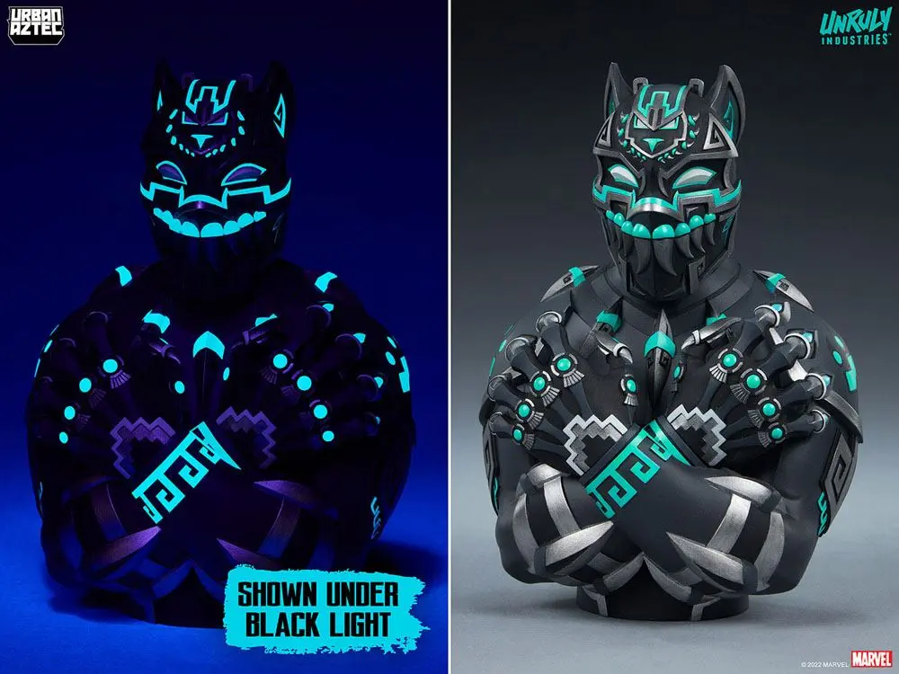 Marvel Designer Collectible Vinyl Bust Black Panther by Jesse Hernandez 19 cm product photo