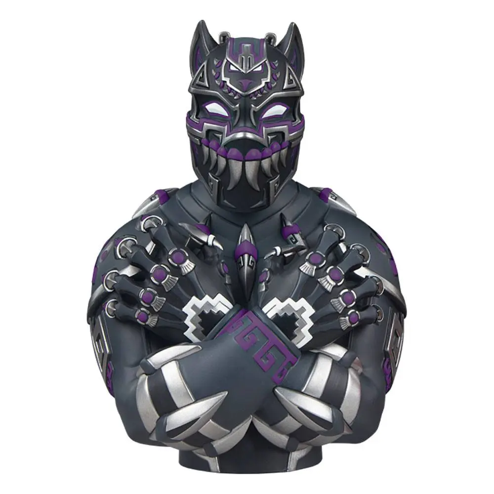 Marvel Designer Collectible Vinyl Bust Black Panther Purple Variant by Jesse Hernandez 19 cm product photo