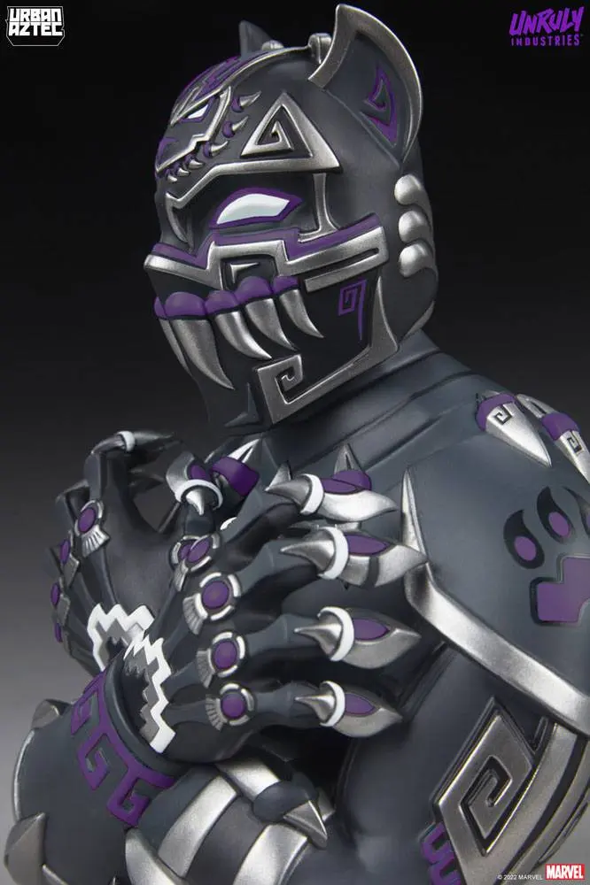 Marvel Designer Collectible Vinyl Bust Black Panther Purple Variant by Jesse Hernandez 19 cm product photo