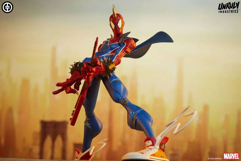 Marvel Designer Series Vinyl Statue Spider-Punk by Tracy Tubera 22 cm product photo