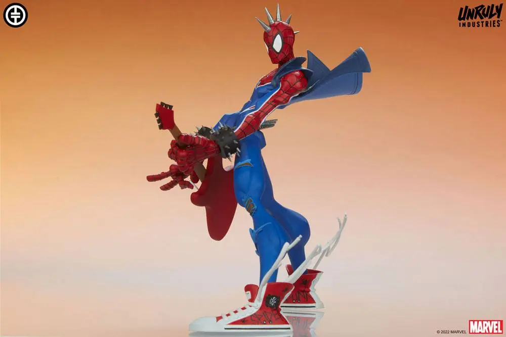 Marvel Designer Series Vinyl Statue Spider-Punk by Tracy Tubera 22 cm product photo