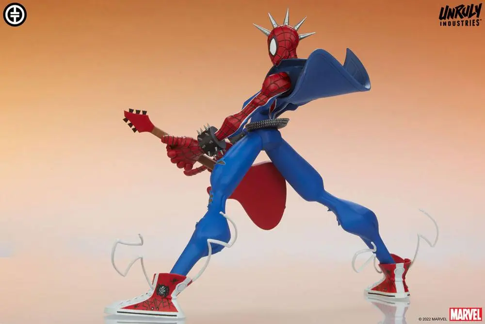 Marvel Designer Series Vinyl Statue Spider-Punk by Tracy Tubera 22 cm product photo