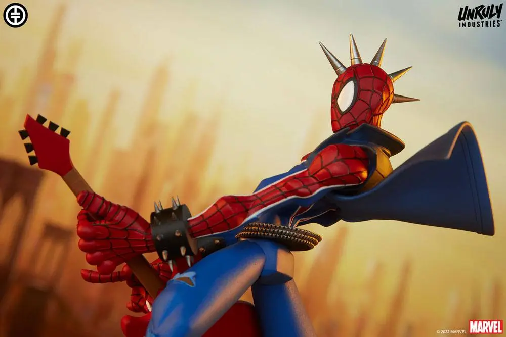 Marvel Designer Series Vinyl Statue Spider-Punk by Tracy Tubera 22 cm product photo