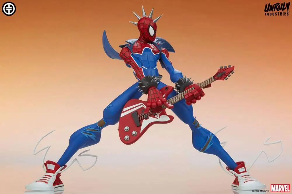 Marvel Designer Series Vinyl Statue Spider-Punk by Tracy Tubera 22 cm product photo
