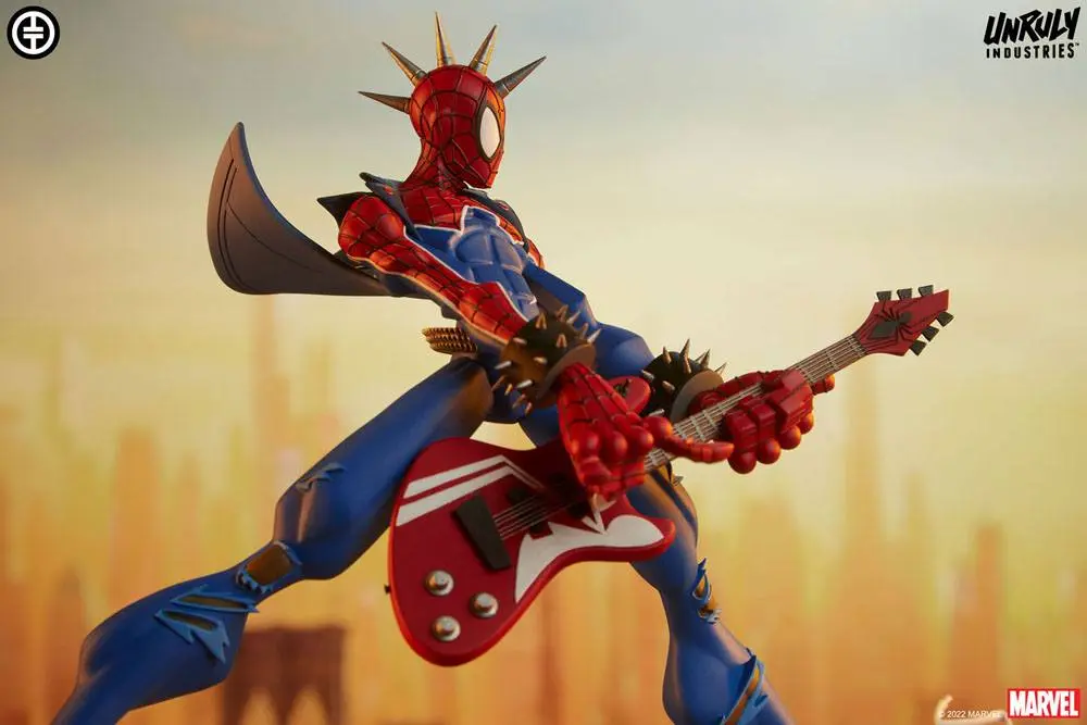 Marvel Designer Series Vinyl Statue Spider-Punk by Tracy Tubera 22 cm product photo