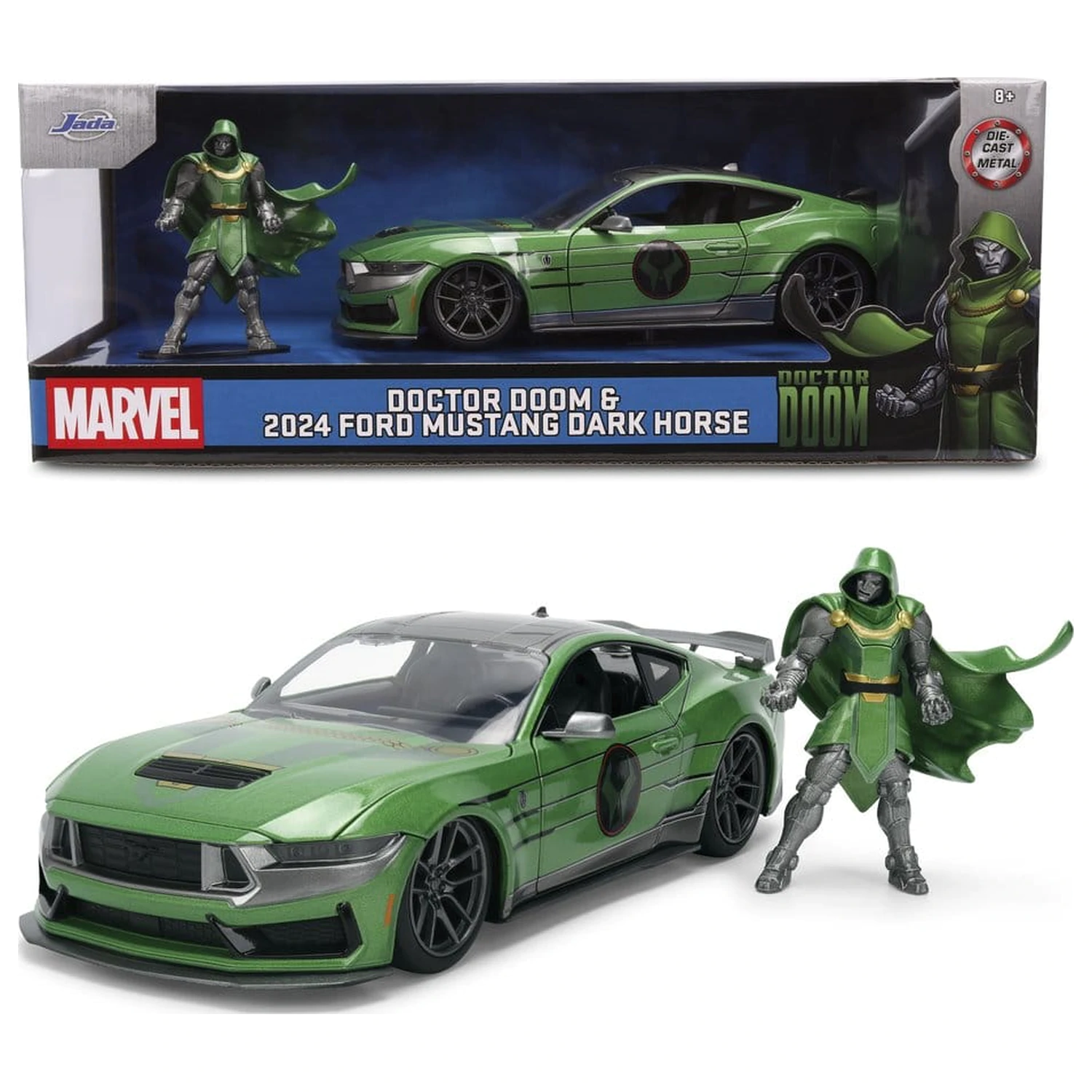 Marvel Diecast Model 1:24 Avengers Doctor Doom 2024 Ford product photo
