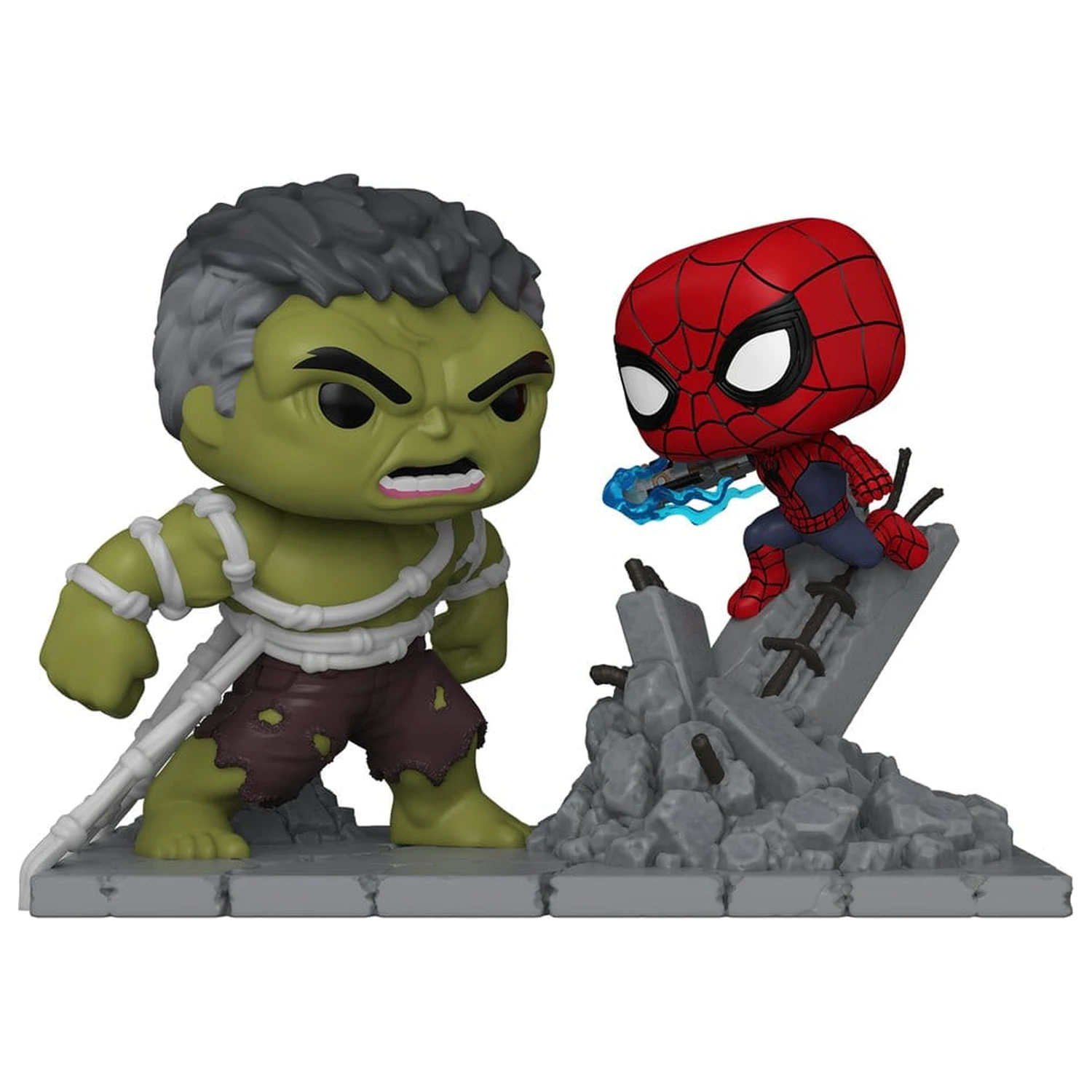 Marvel Diorama Funko POP! Moment Spider-Man v Hulk product photo