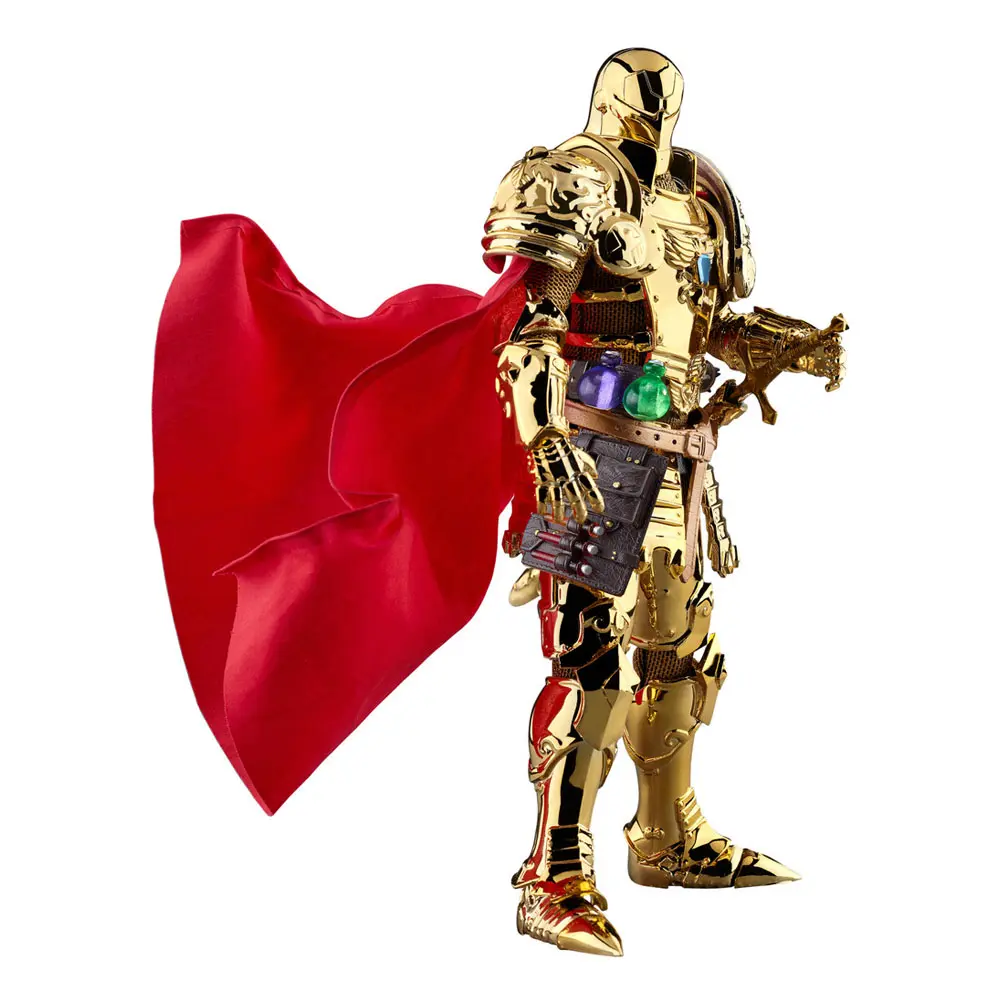 Marvel Dynamic 8ction Heroes Action Figure 1/9 Medieval Knight Iron Man Gold Version 20 cm product photo