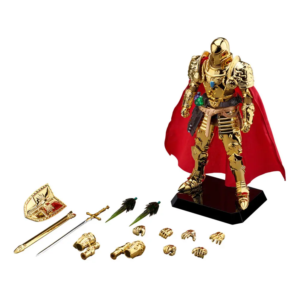 Marvel Dynamic 8ction Heroes Action Figure 1/9 Medieval Knight Iron Man Gold Version 20 cm product photo