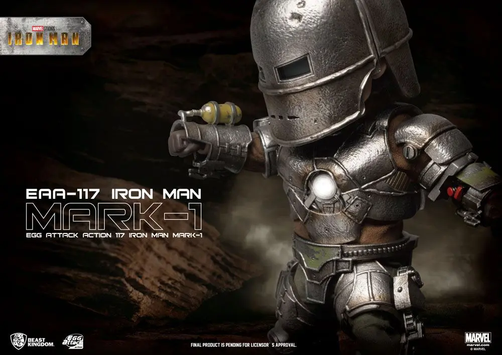 Marvel Egg Attack Action Figure Iron Man Mark I 16 cm product photo