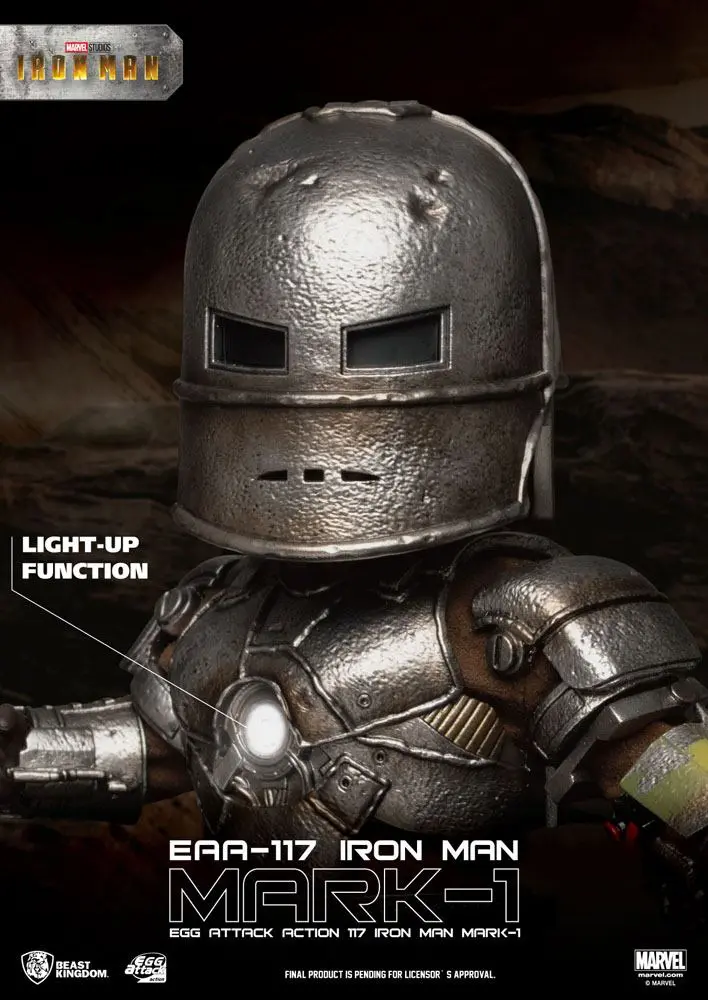 Marvel Egg Attack Action Figure Iron Man Mark I 16 cm product photo