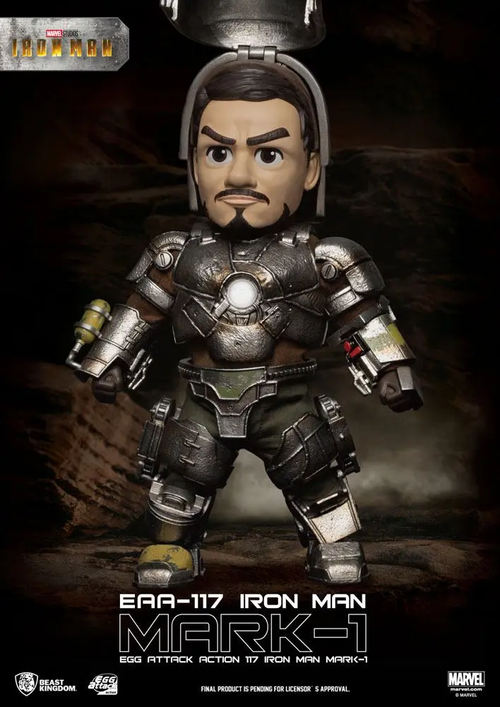 Marvel Egg Attack Action Figure Iron Man Mark I 16 cm product photo
