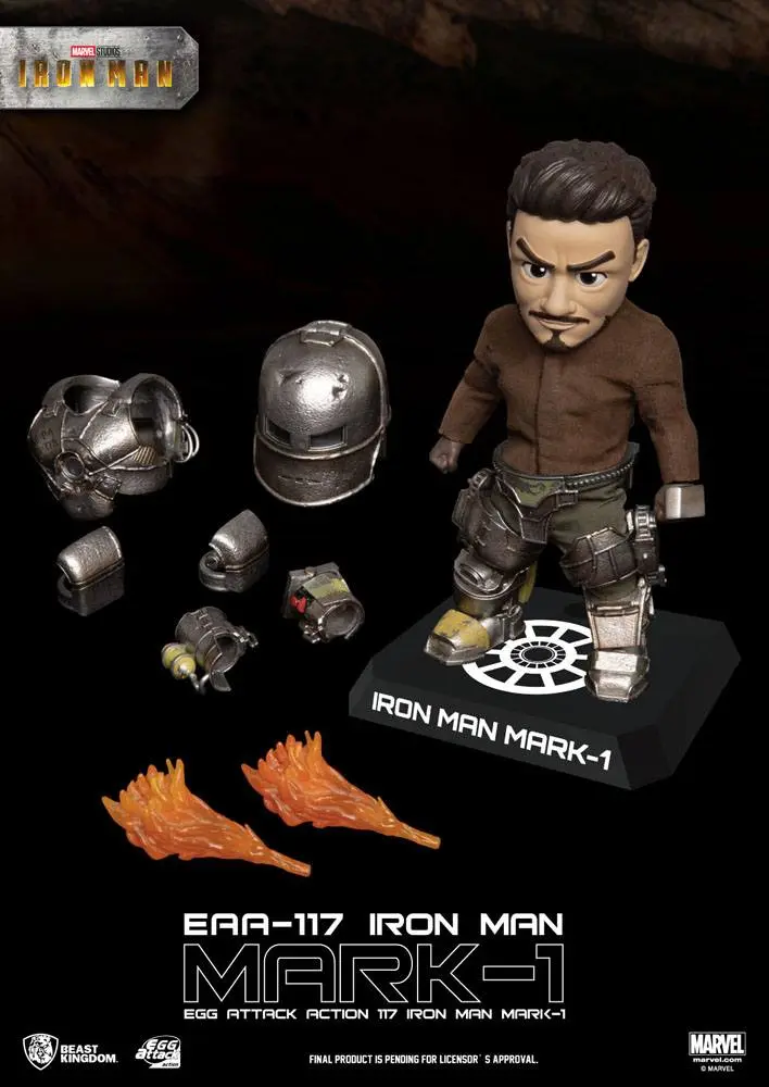 Marvel Egg Attack Action Figure Iron Man Mark I 16 cm product photo